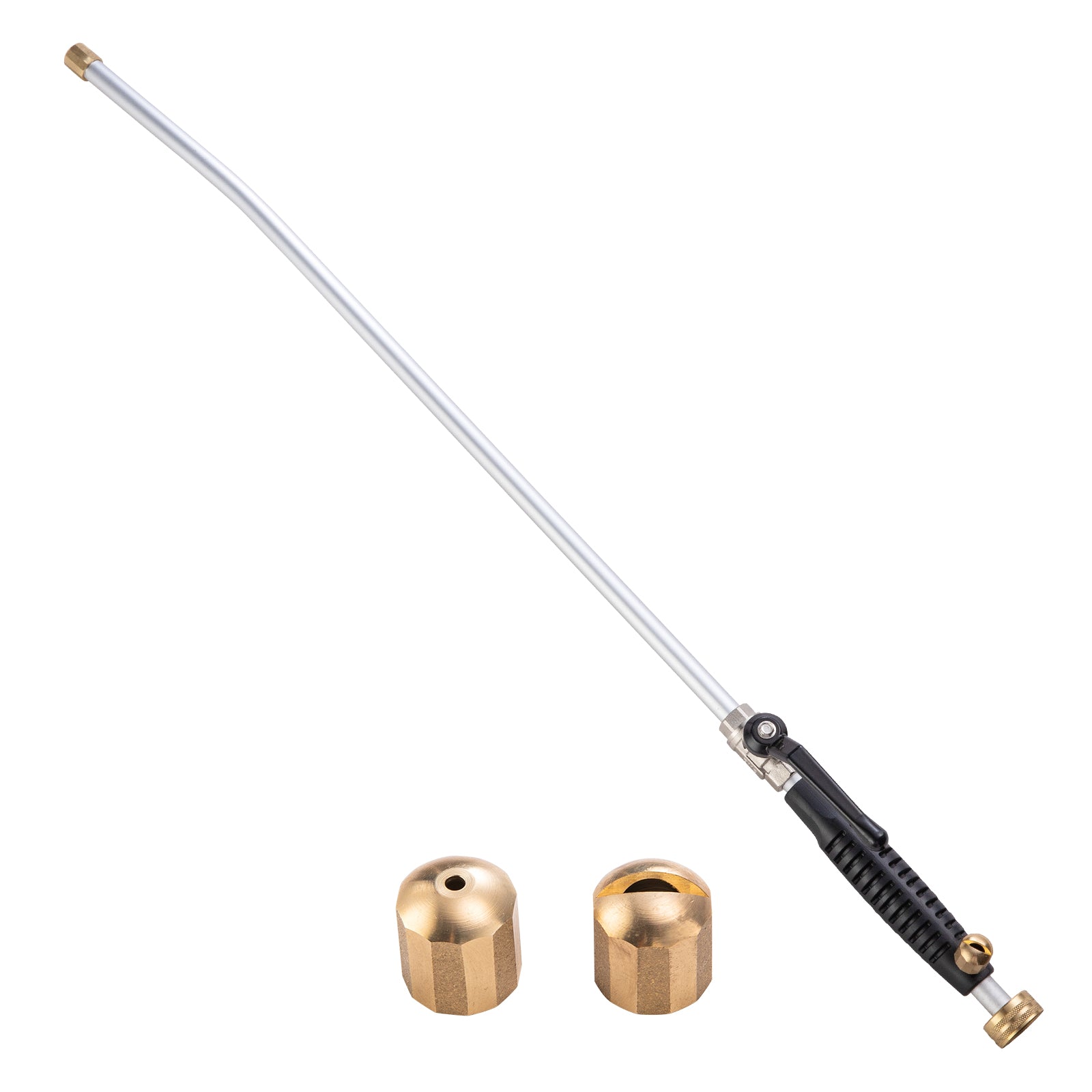 High Pressure Washer Gun with Fan & Jet Steam Nozzles for Car/Deck/Garden Wash