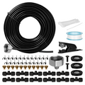 OnBrand 40FT Mister for Outside Patio with Brass Adapter and 11 Nozzles