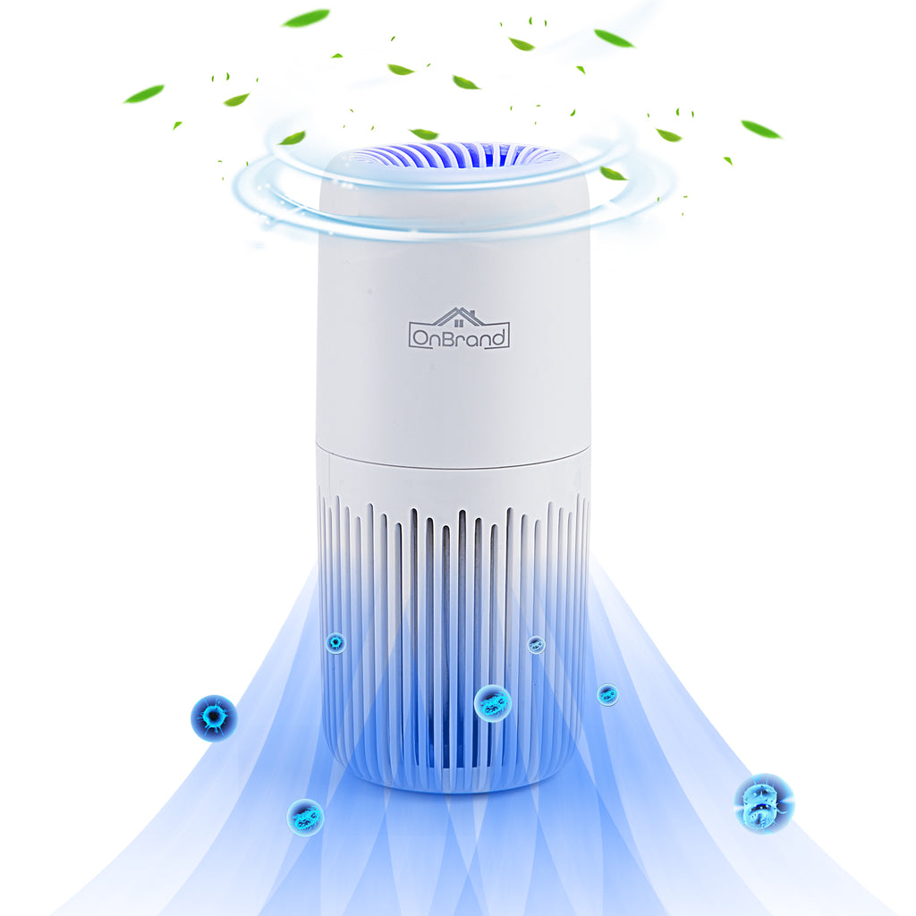 UV Air Purifier 2.0: Ultimate Portable Air Purifier & Sanitizer eliminate Airborne Germs, Odor, Smoke & Pet Odor