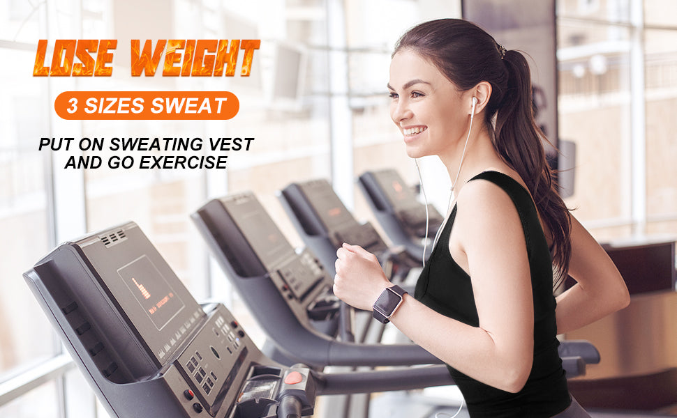 Unisex Sweat Vest: Slim Fast, Burn Calories, Stay Comfortable Lightweight | Quick-Dry | Machine Washable | Boosts Natural Sweat