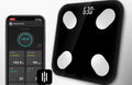Bluetooth Fitness Scale - Track 18 Body Metrics with Free Mobile App for Ultimate Health Monitoring